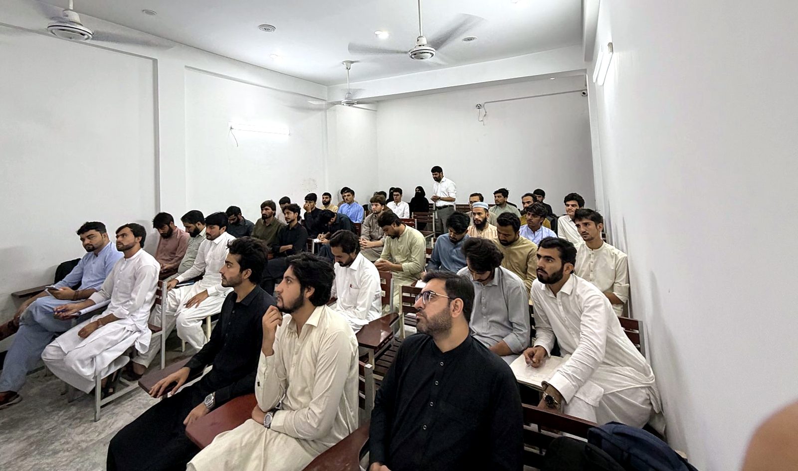 A full class at one of our campuses